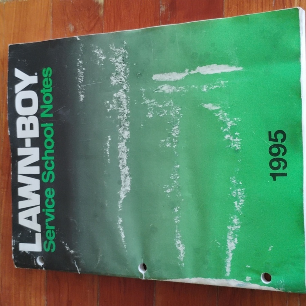 🚜 Lawn Boy Manual  PLVC DISTRESSED Vintage Book 📖